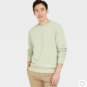 5 for $25! Goodfellow & Co. Green Pullover Crewneck Sweater Small